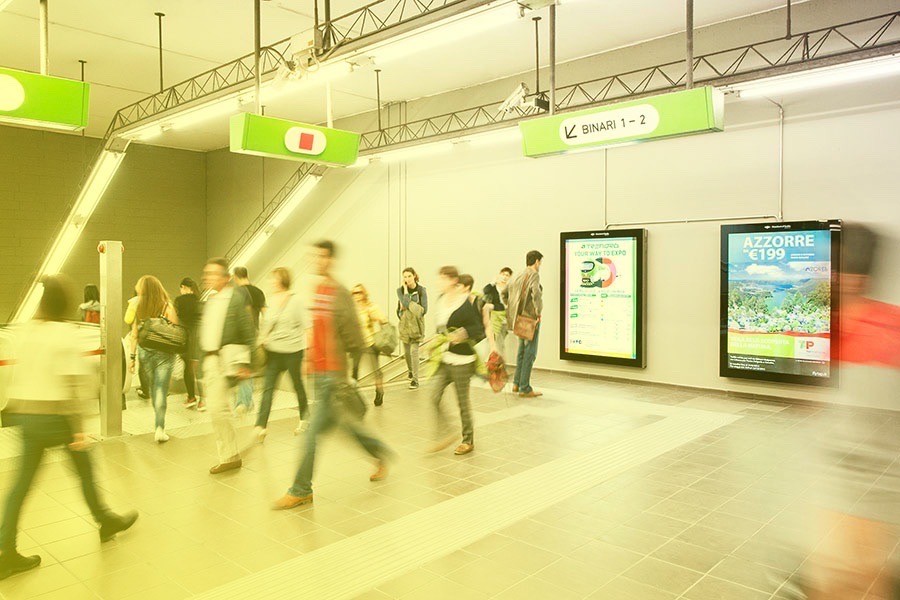 最新の会社の事例について 通過駅のための都市ライト プロジェクト